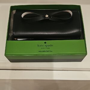 Kate Spade Black Adjustable Belt Bag